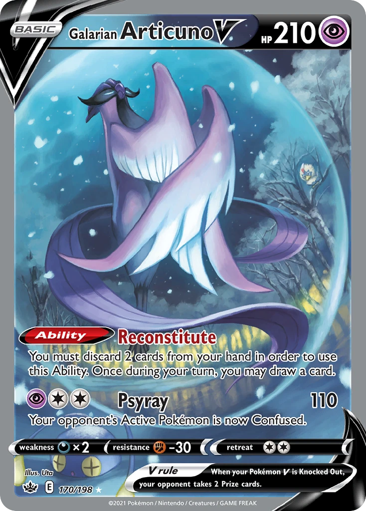 Galarian Articuno V – Chilling Reign 170