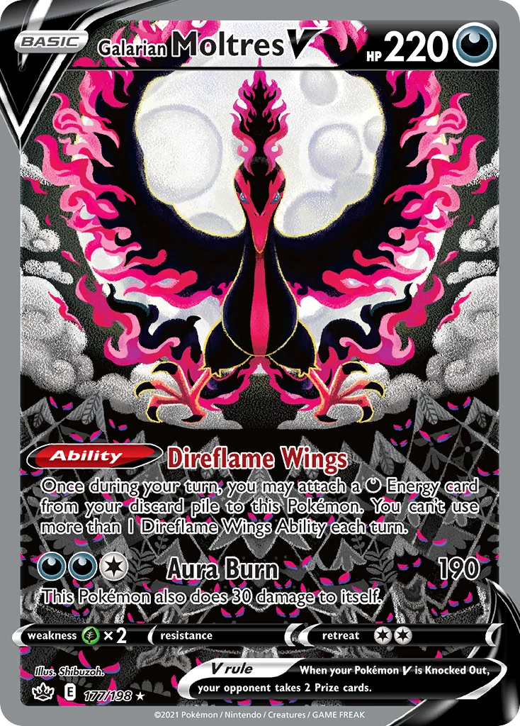 Galarian Moltres V – Chilling Reign 177