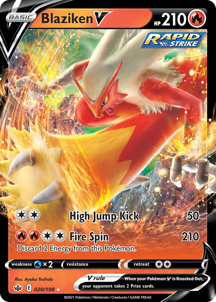 Blaziken V – Chilling Reign 20