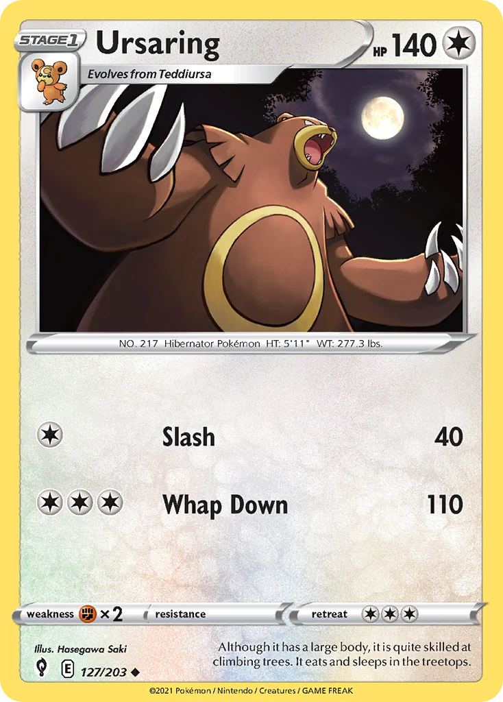 Ursaring – Evolving Skies 127