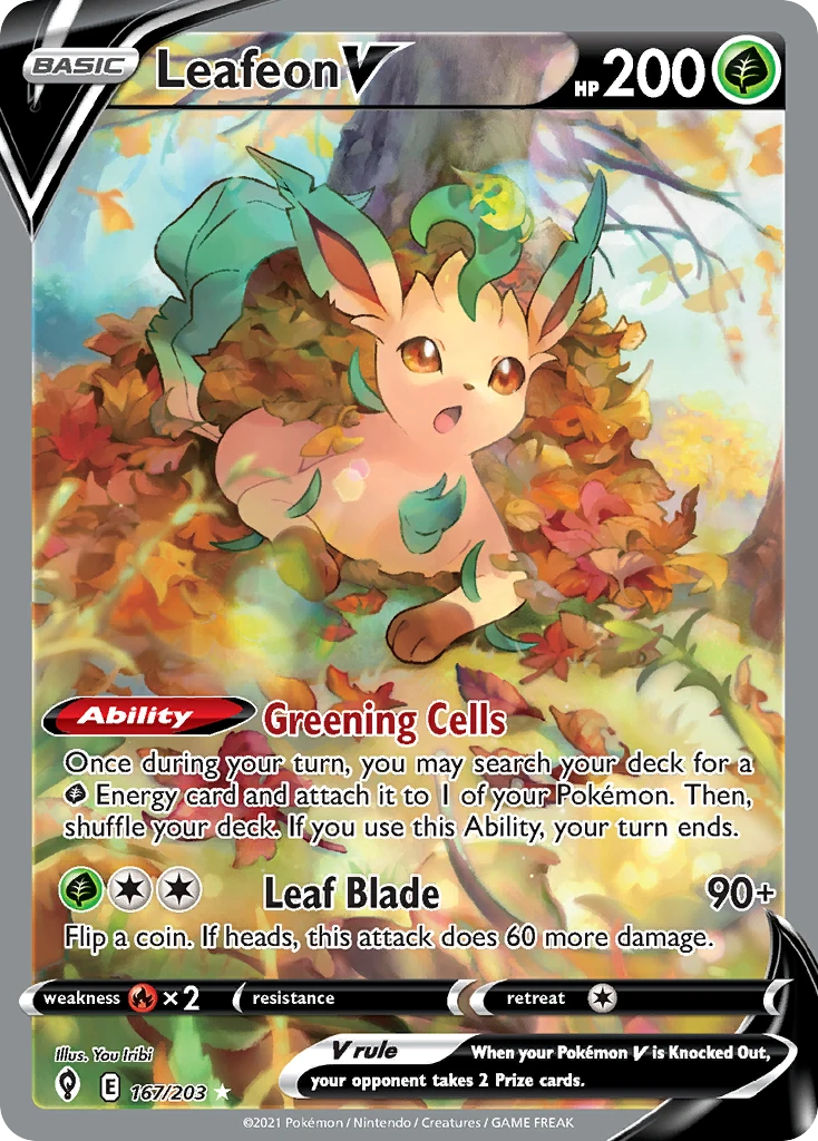 Leafeon V – Evolving Skies 167