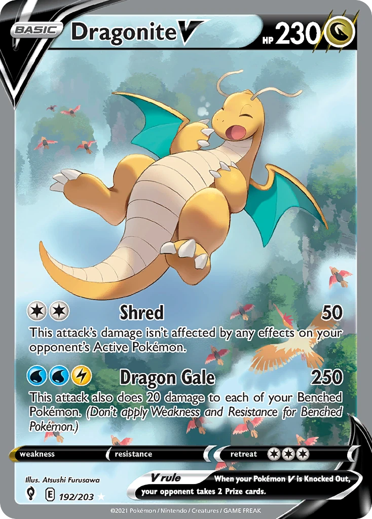 Dragonite V – Evolving Skies 192