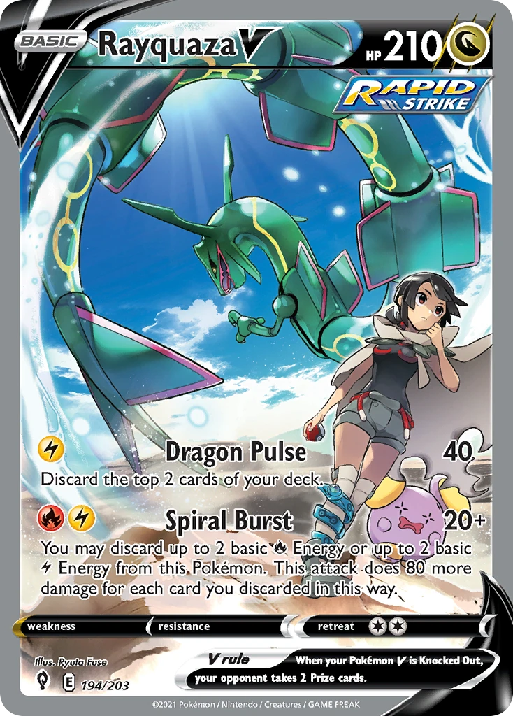 Rayquaza V – Evolving Skies 194