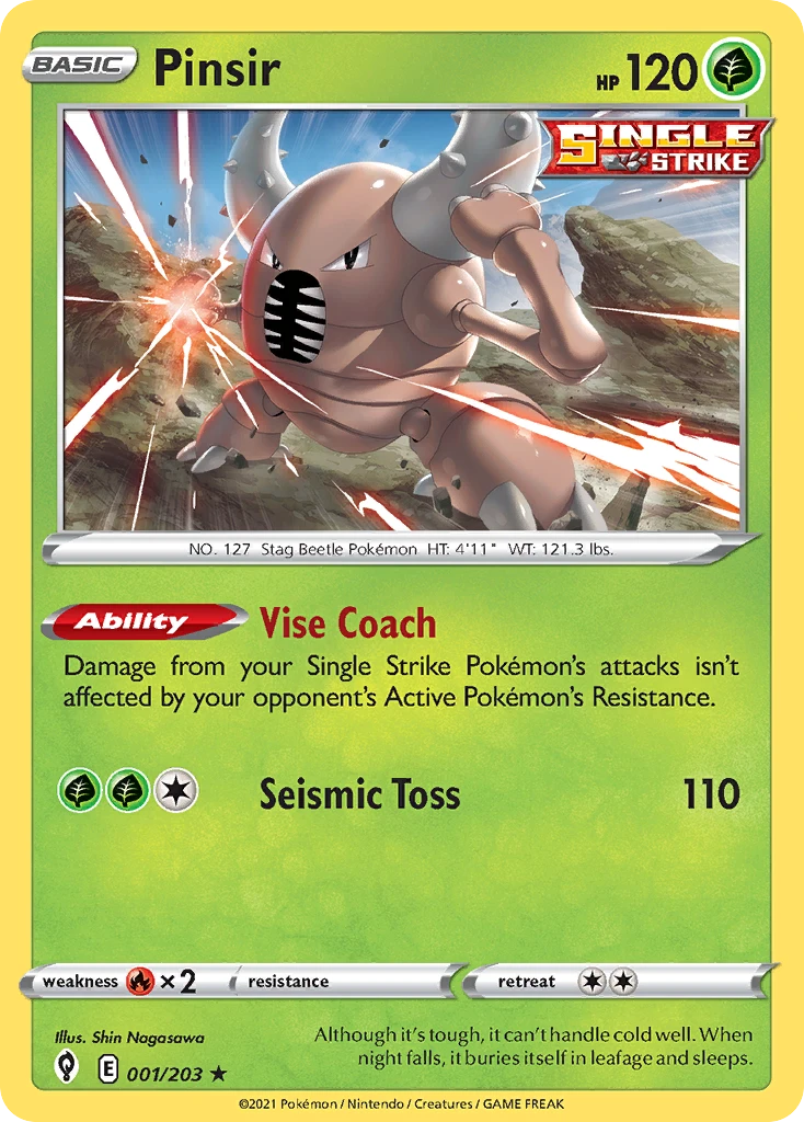 Pinsir – Evolving Skies 1