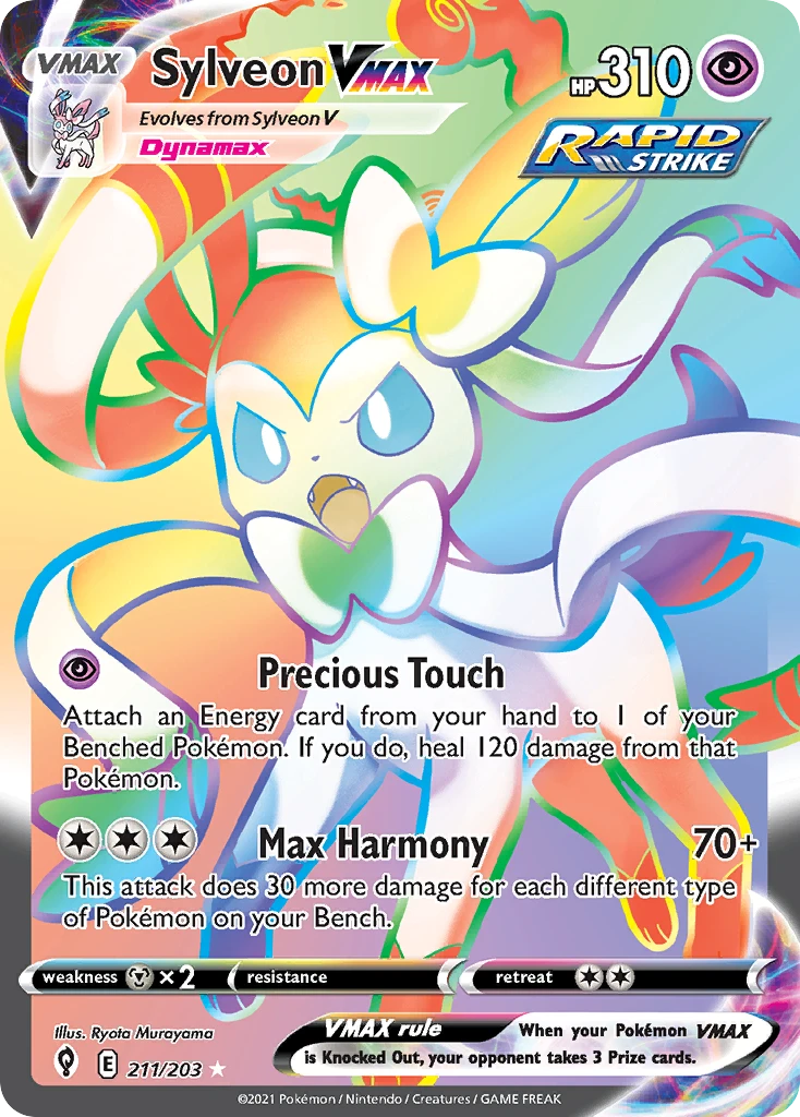 Sylveon VMAX – Evolving Skies 211