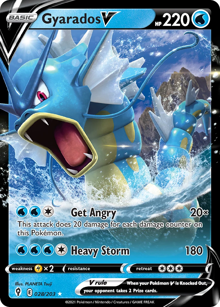 Gyarados V – Evolving Skies 28