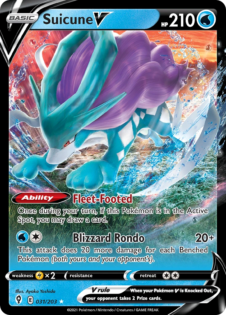 Suicune V (Suicune) – Céus em Evolução 31