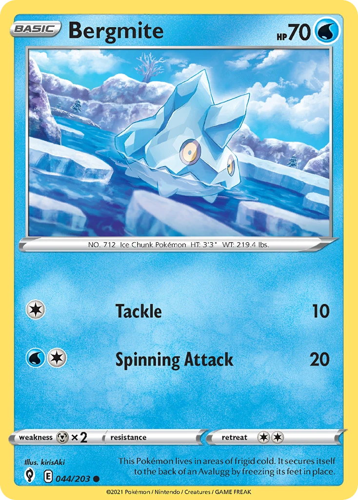 Bergmite – Evolving Skies 44