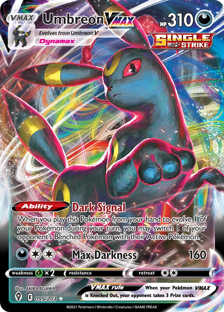 Umbreon VMAX – Evolving Skies 95