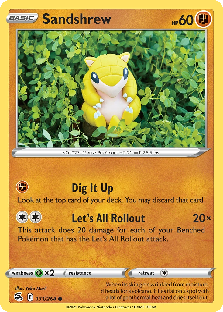 Sandshrew – Fusion Strike 131