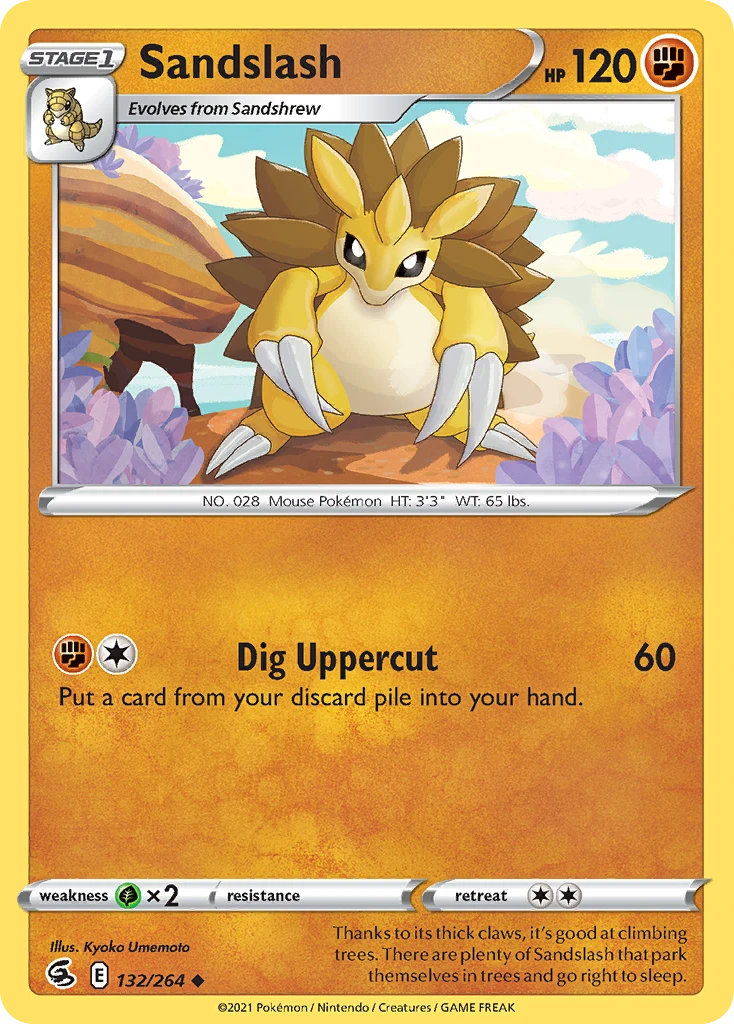 Sandslash – Fusion Strike 132