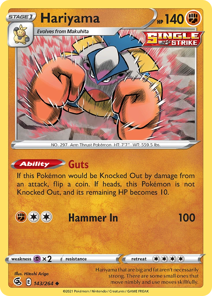 Hariyama – Fusion Strike 143