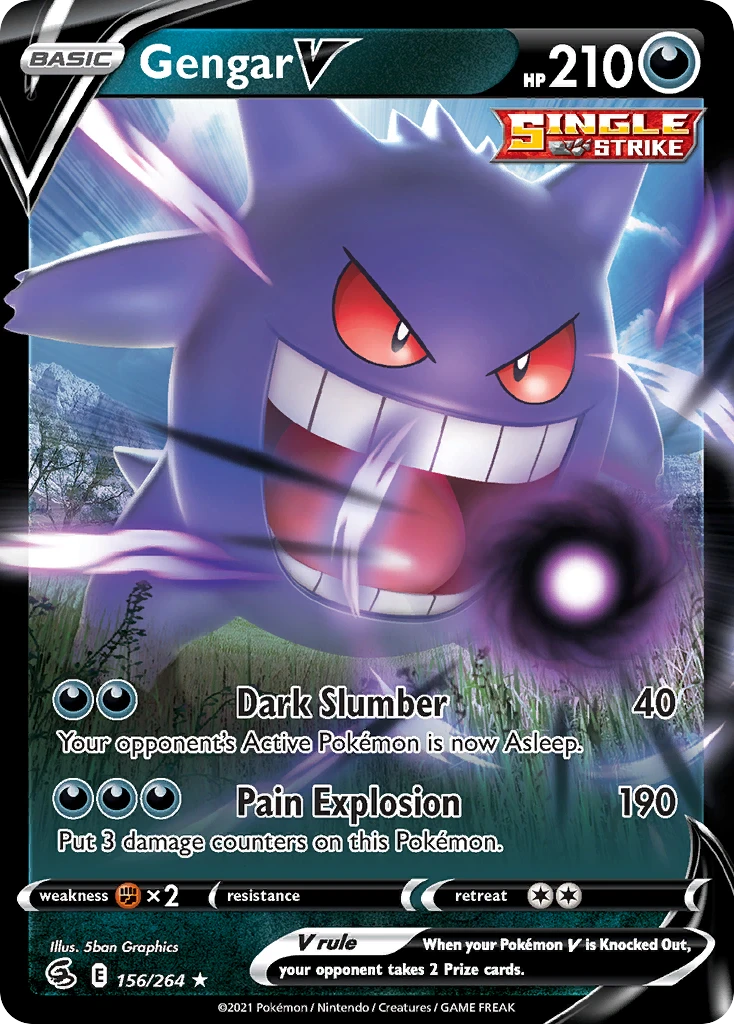 Gengar V – Fusion Strike 156
