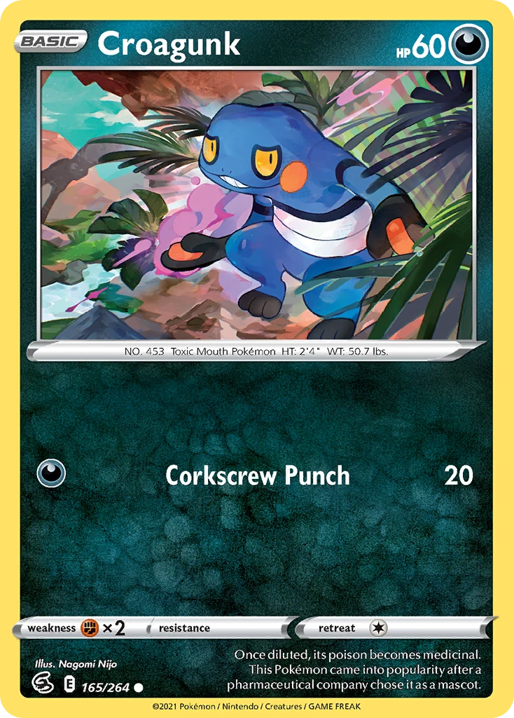 Croagunk – Fusion Strike 165