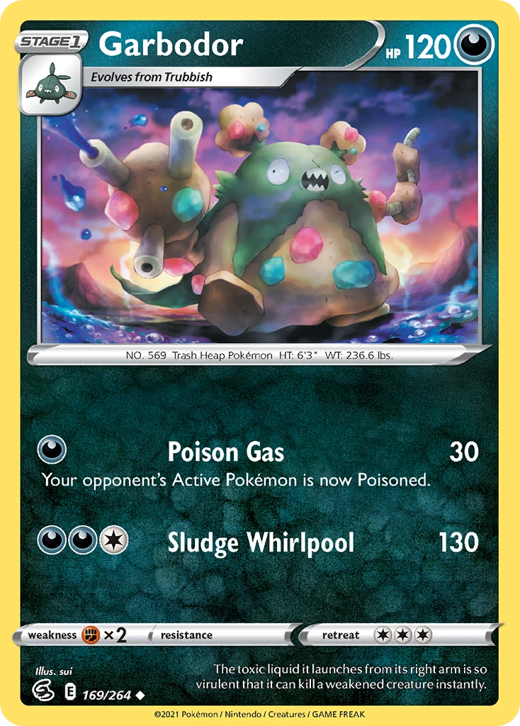 Garbodor – Fusion Strike 169