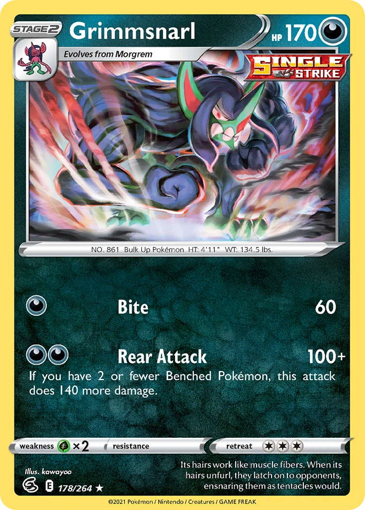 Grimmsnarl – Fusion Strike 178
