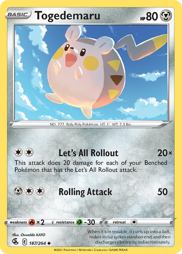 Togedemaru – Fusion Strike 187