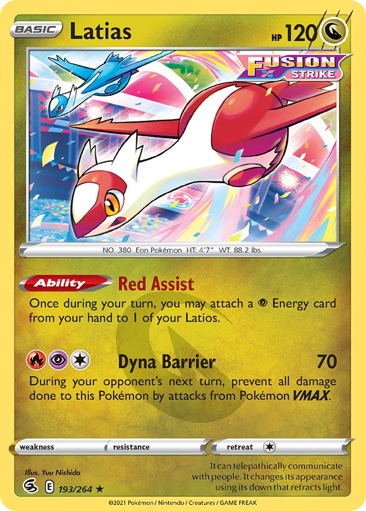 Latias – Fusion Strike 193