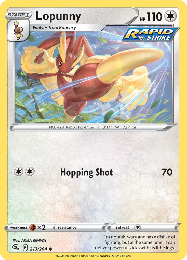 Lopunny – Fusion Strike 213