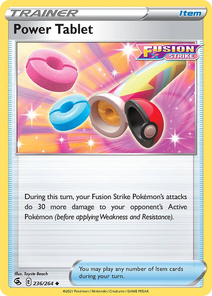 Power Tablet – Fusion Strike 236