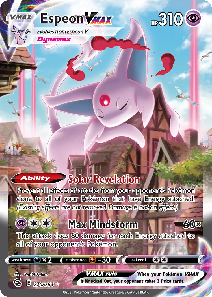 Espeon VMAX – Fusion Strike 270