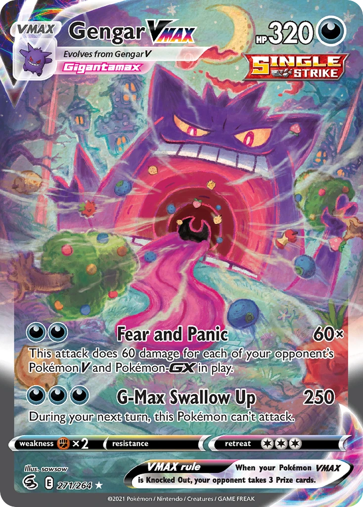 Gengar VMAX – Fusion Strike 271