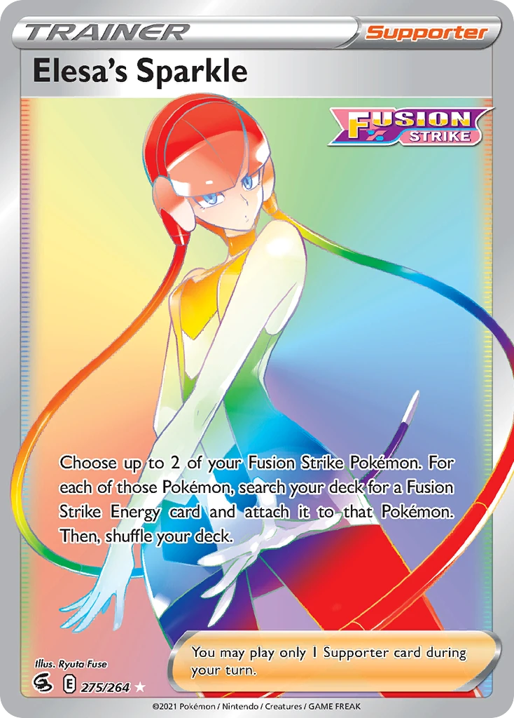 Elesa's Sparkle – Fusion Strike 275