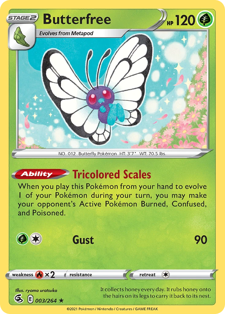 Butterfree – Fusion Strike 3