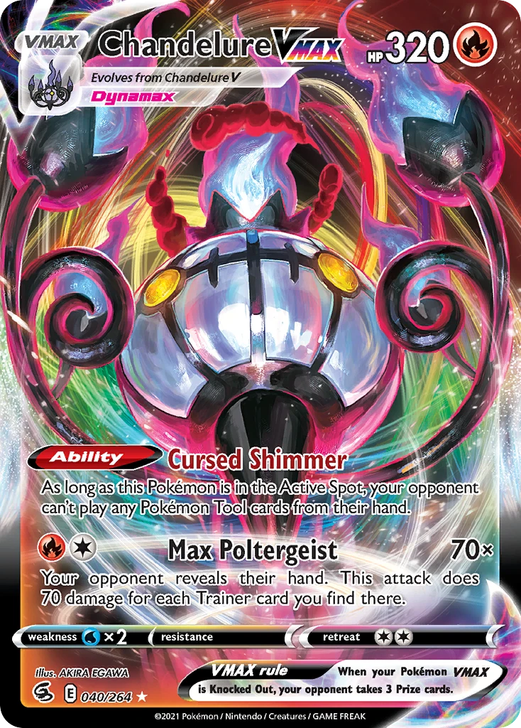 Chandelure VMAX – Fusion Strike 40