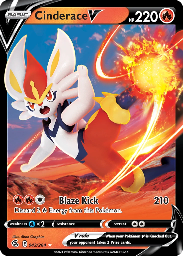 Cinderace V – Fusion Strike 43