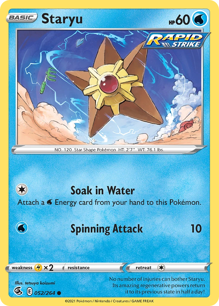 Staryu – Fusion Strike 52