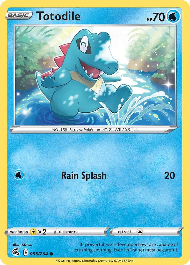 Totodile – Fusion Strike 55