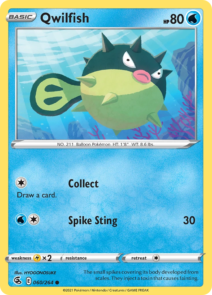 Qwilfish – Fusion Strike 60
