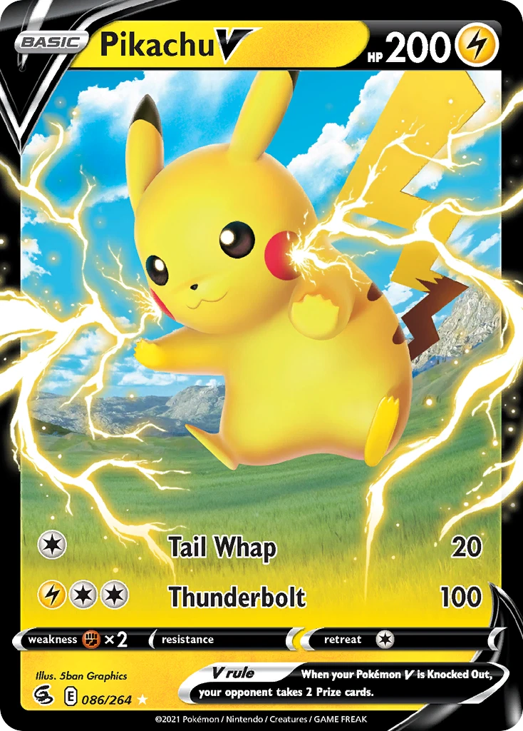 Pikachu V – Fusion Strike 86