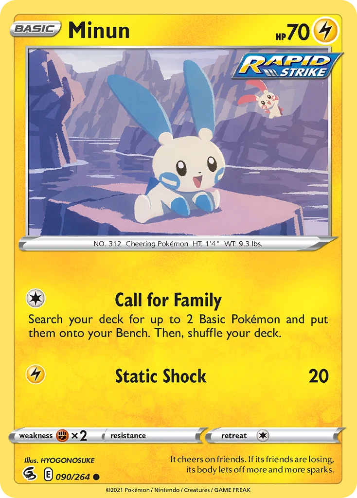 Minun – Fusion Strike 90