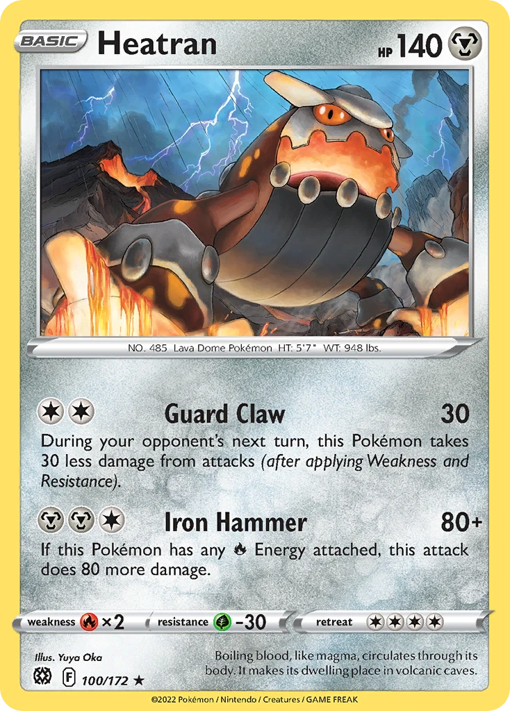 Heatran – Brilliant Stars 100