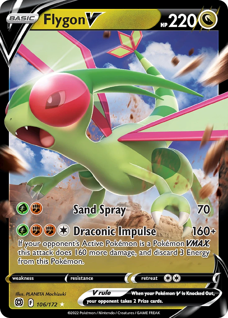Flygon V – Brilliant Stars 106