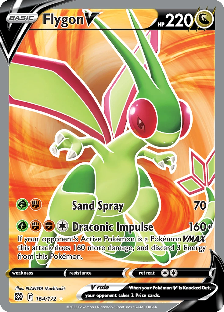 Flygon V – Brilliant Stars 164