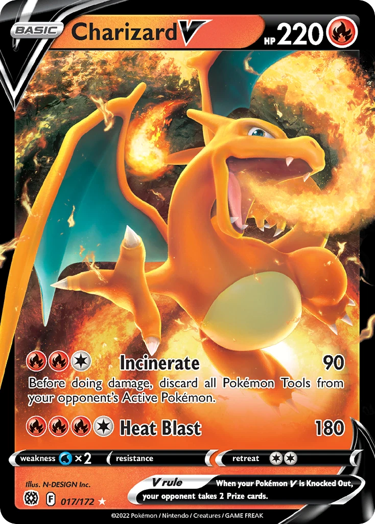 Charizard V – Brilliant Stars 17