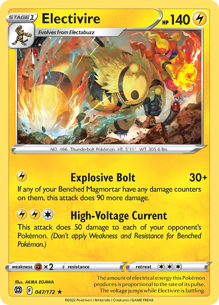 Electivire – Brilliant Stars 47