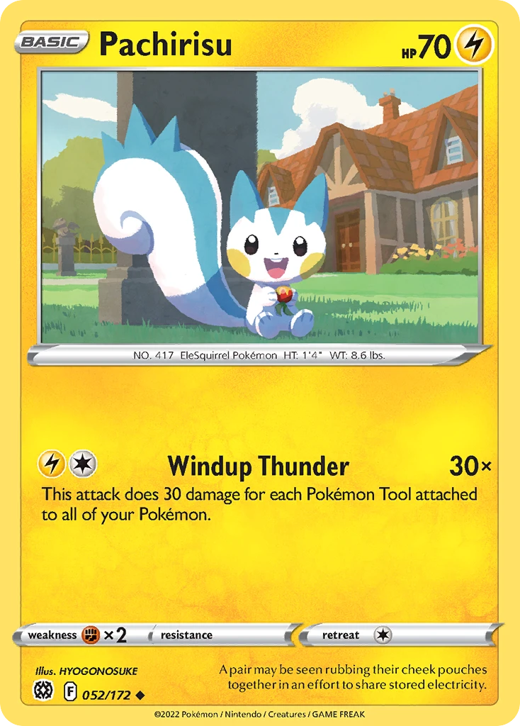 Pachirisu – Brilliant Stars 52