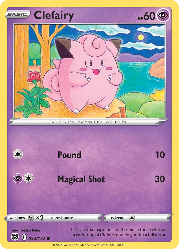 Clefairy – Brilliant Stars 53