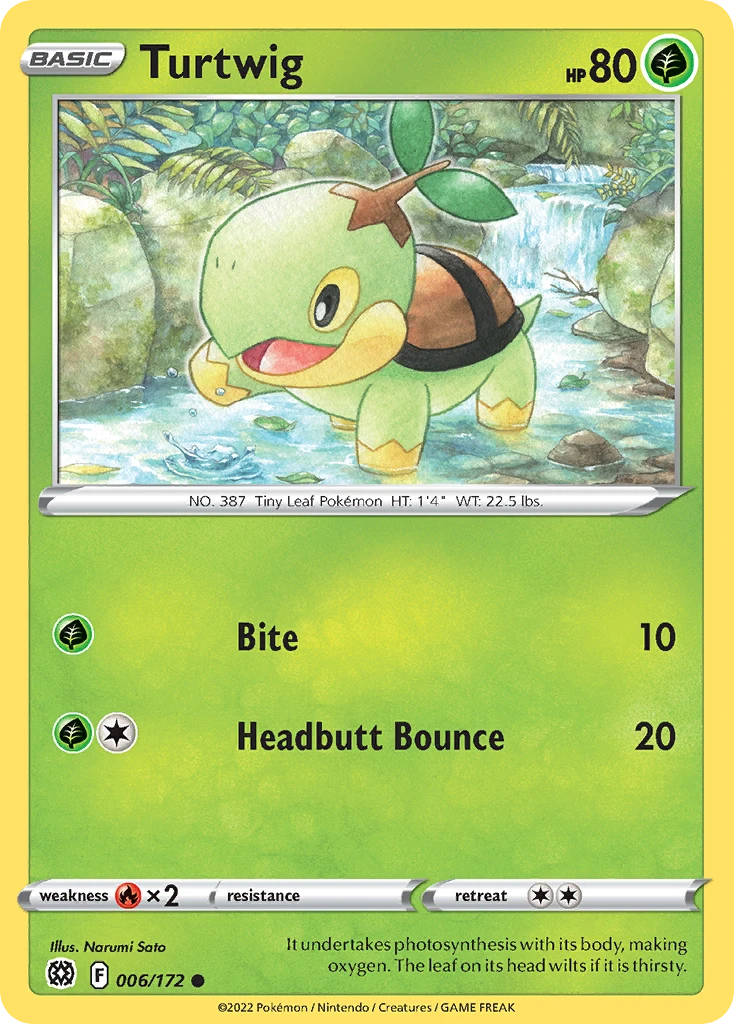 Turtwig – Brilliant Stars 6
