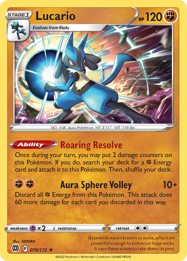 Lucario – Brilliant Stars 79