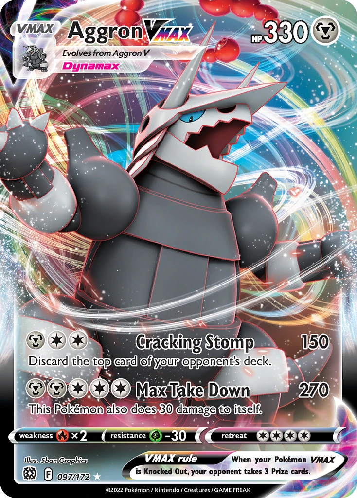 Aggron VMAX – Brilliant Stars 97