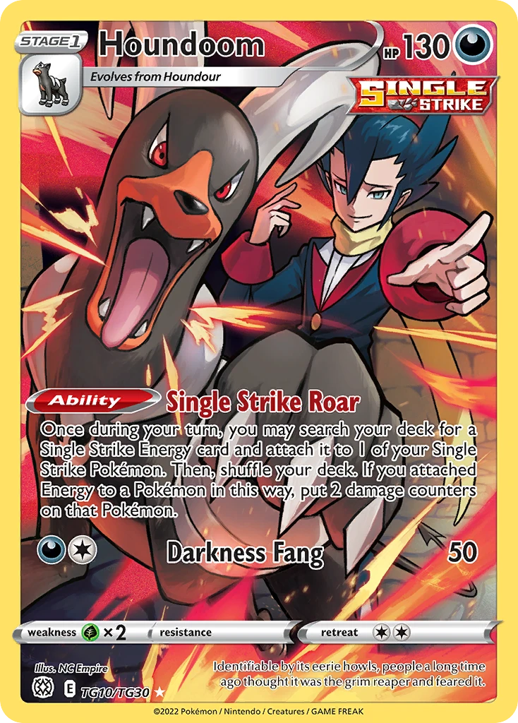 Houndoom – Brilliant Stars Trainer Gallery TG10