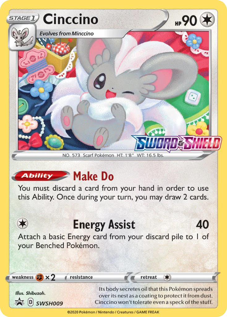 Cinccino – SWSH Black Star Promos SWSH009