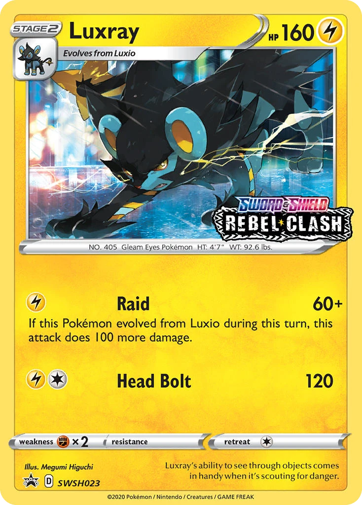 Luxray – SWSH Black Star Promos SWSH023