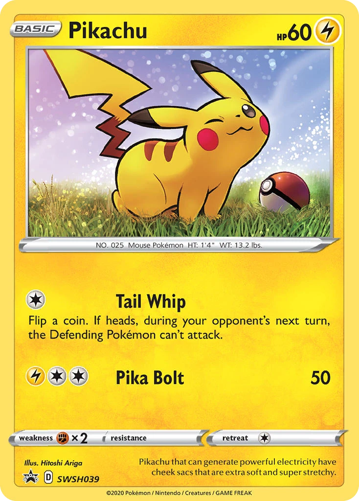 Pikachu – SWSH Black Star Promos SWSH039
