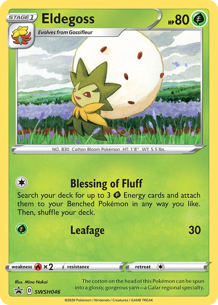 Eldegoss – SWSH Black Star Promos SWSH046